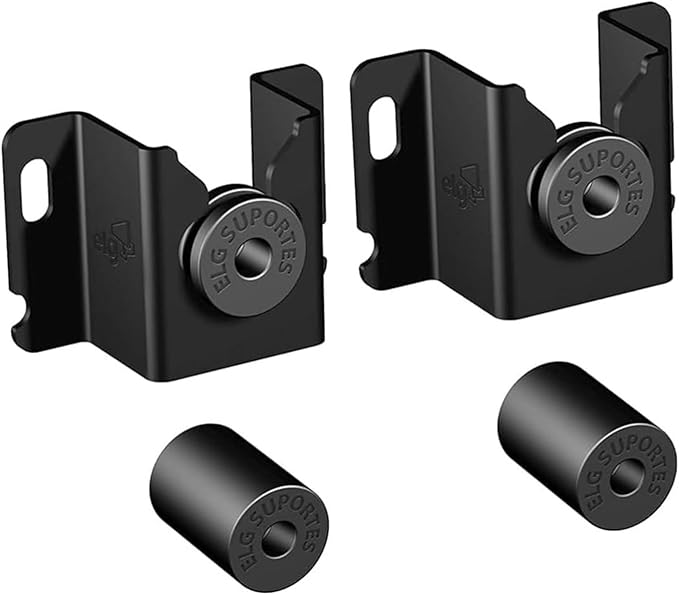 ELG, GENIUS, Suporte Fixo Universal de Parede Para TVs de 14” a 100”, Capacidade até 100 kg, Padrão VESA de 75x75 a 800x400mm, Preto